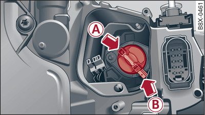 Bulb housing: Fitting the bulb